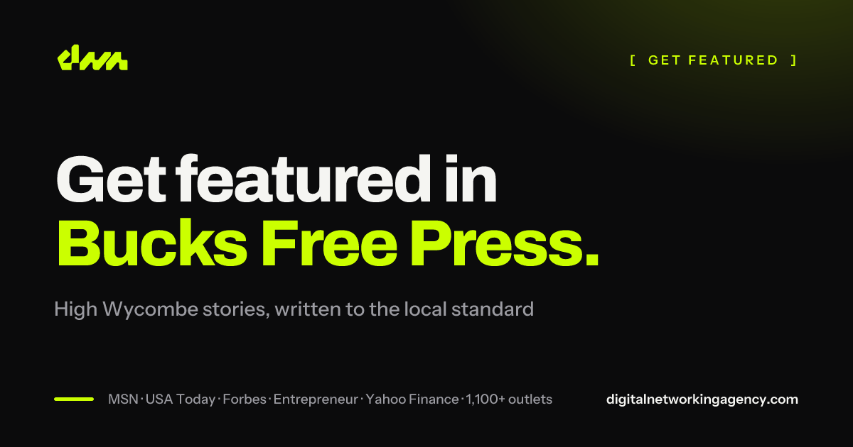 Get featured in Bucks Free Press — Digital Networking Agency