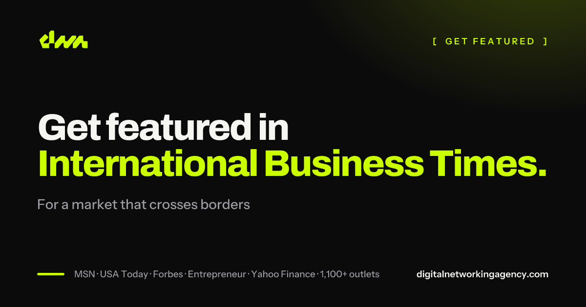 Get featured in International Business Times — Digital Networking Agency