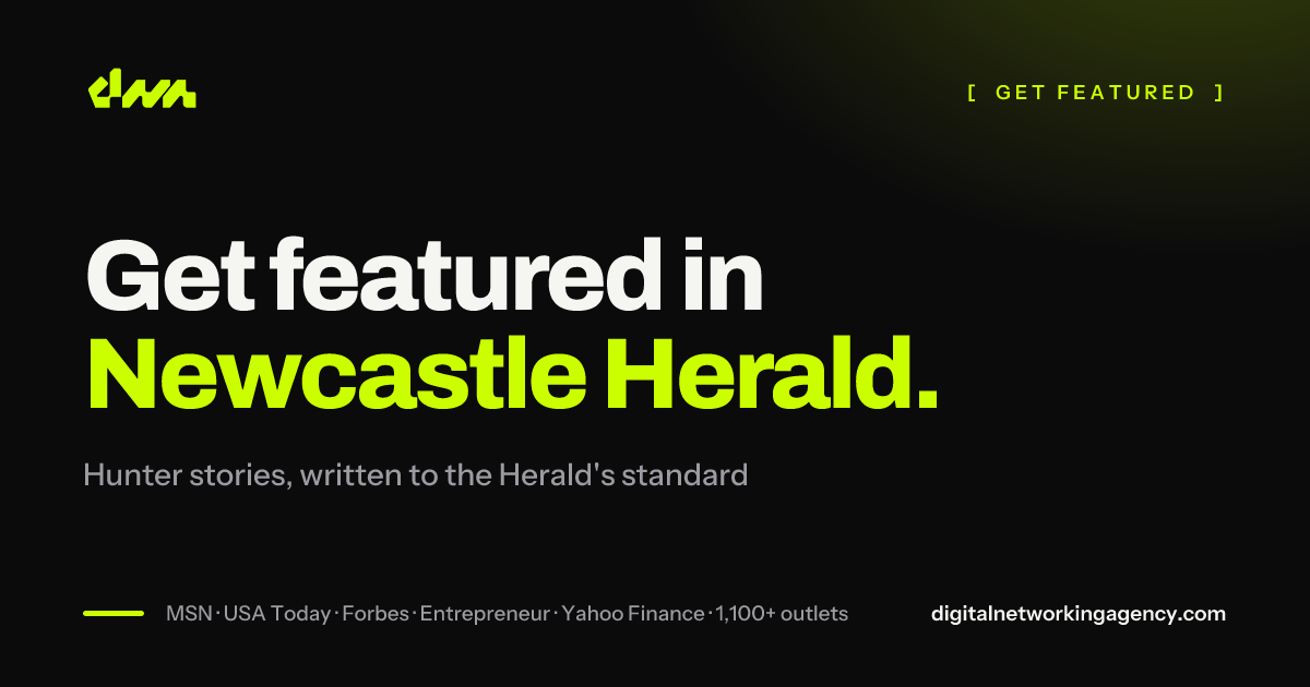 Get featured in Newcastle Herald — Digital Networking Agency
